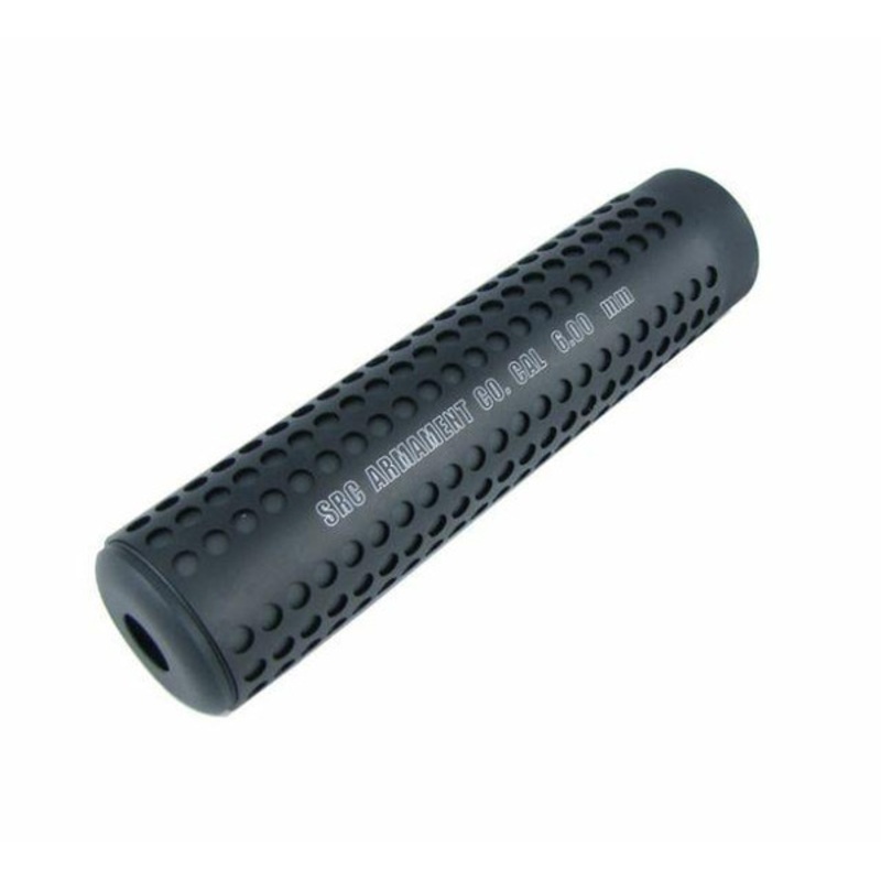 SRC 14mm CCW Mock Silencer, 6.25, Black