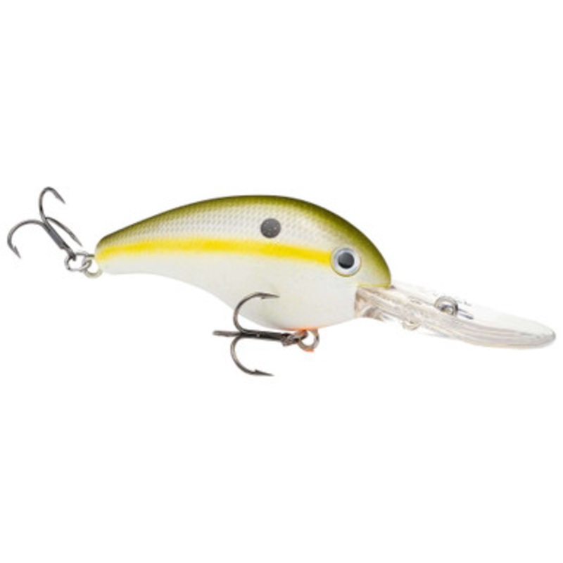 Strike King Pro Model 10XD Crankbait – Olive Shad