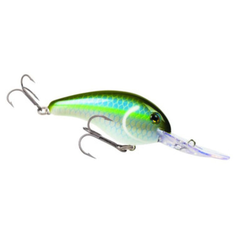 Strike King Pro Model 5XD Crankbait – HD Sexy Green Shad