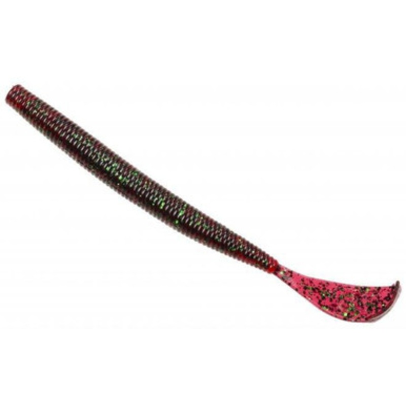 Strike King Rage Cut-R Worm – 6” – Red Bug