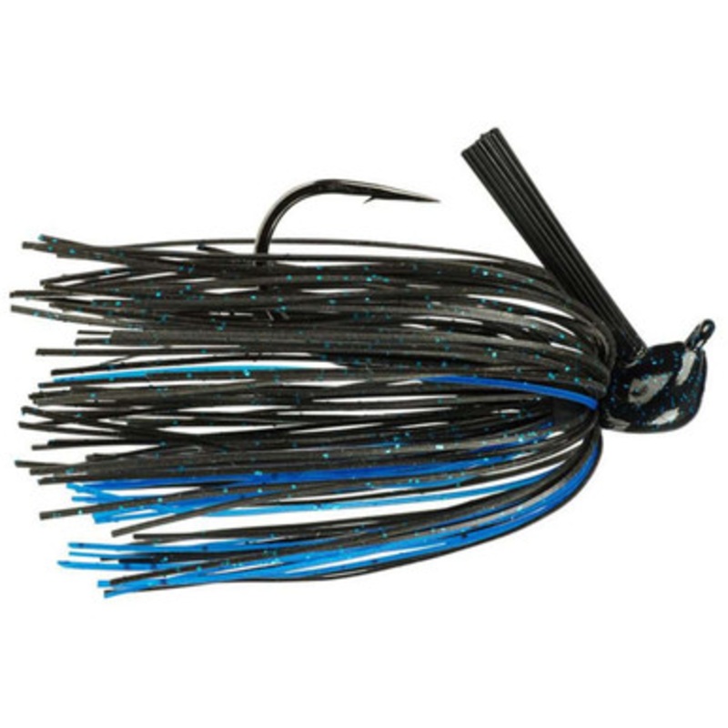 Strike King TGSKJ38 Tour Grade Skipping Jig – Black Blue