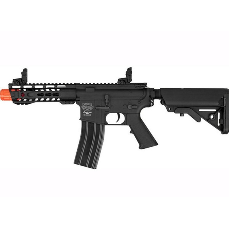 Valken Alloy MK I Full Metal AEG Airsoft Rifle, Black