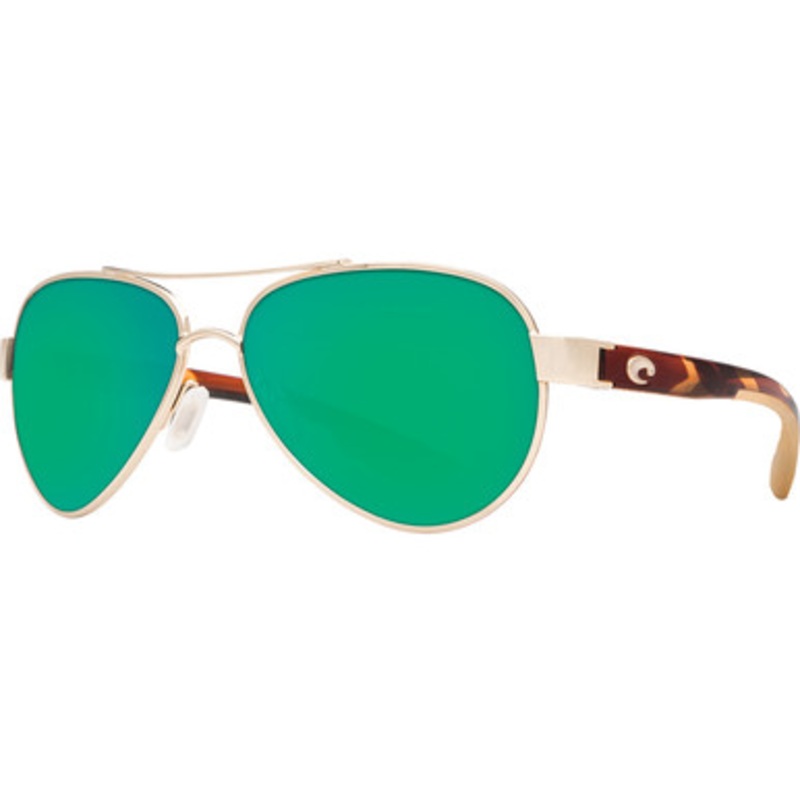 Costa Loreto Sunglasses – Rose Gold/Green Mirror 580P