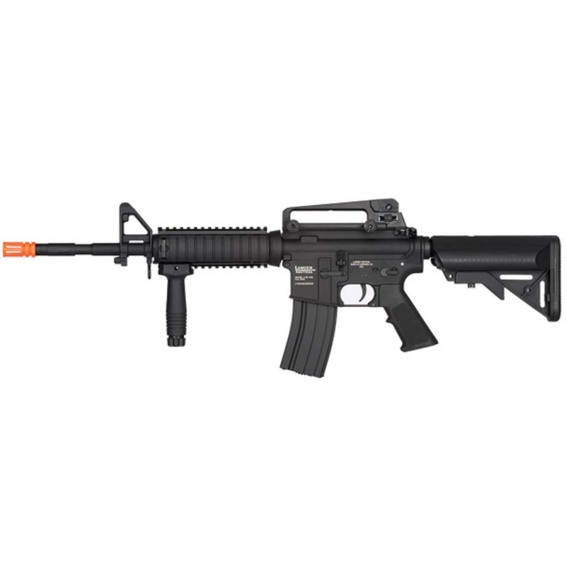 Lancer Tactical M4 Gen 2 Full Metal AEG Airsoft Rifle, Black