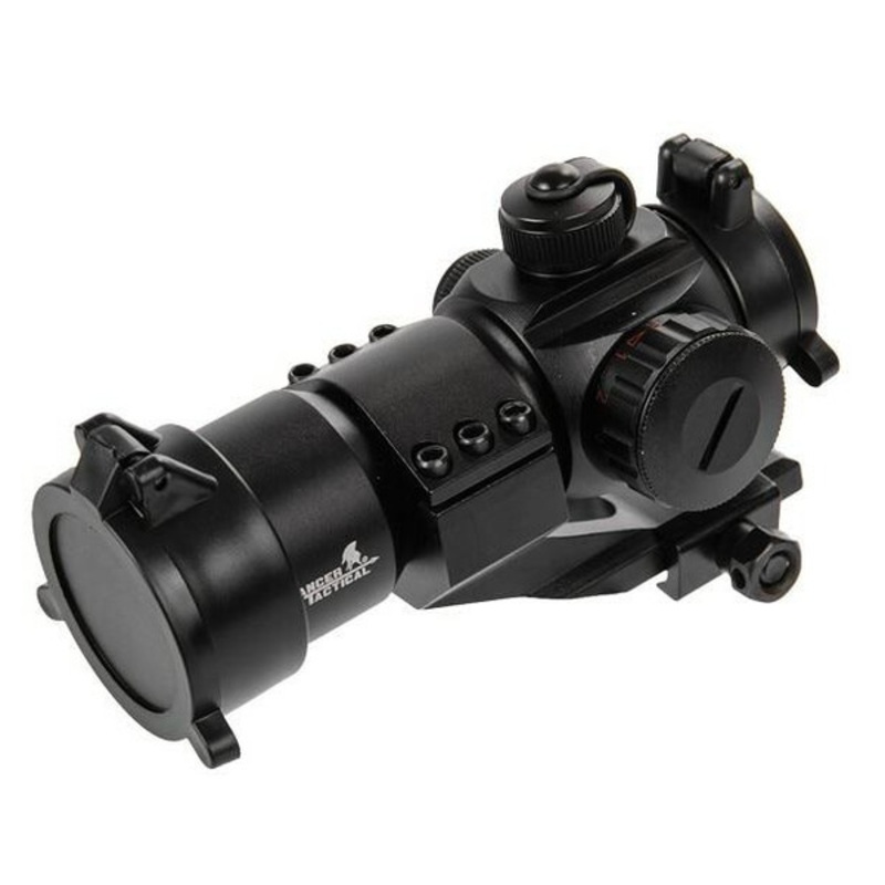 Lancer Tactical Red & Green Dot Sight w/ Rail Mount