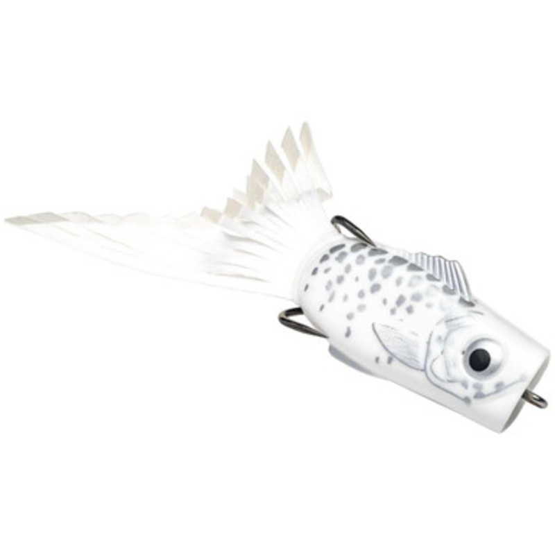 Strike King KVD Popping Perch – White Shadow