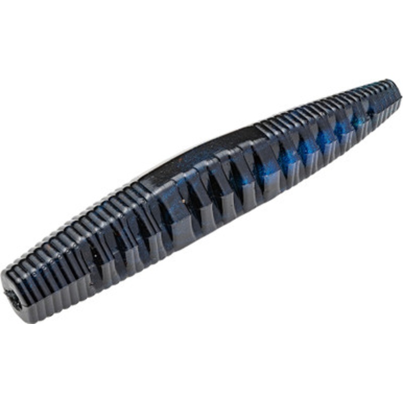 Strike King Ned Ocho Worm – 2.75in – Black Blue Swirl