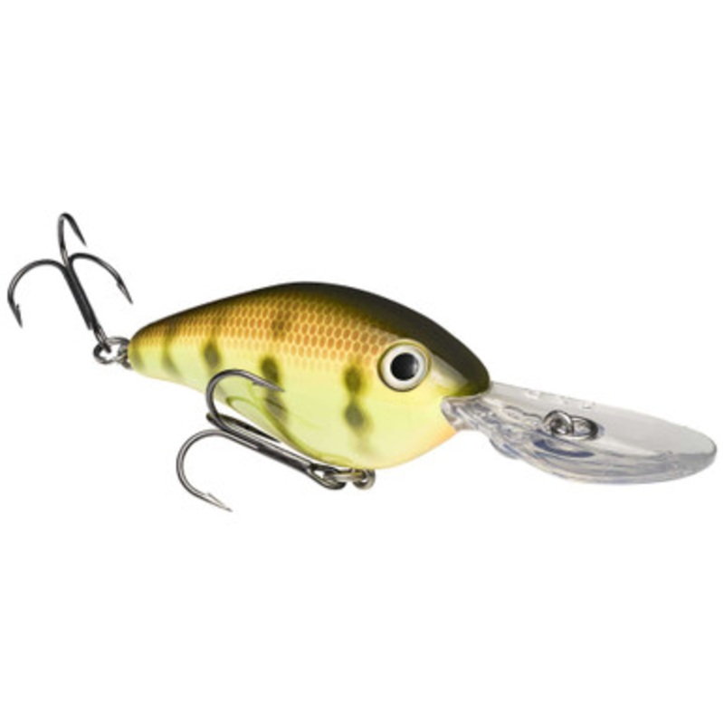 Strike King Pro Model 8XD Crankbait – Chartreuse Perch