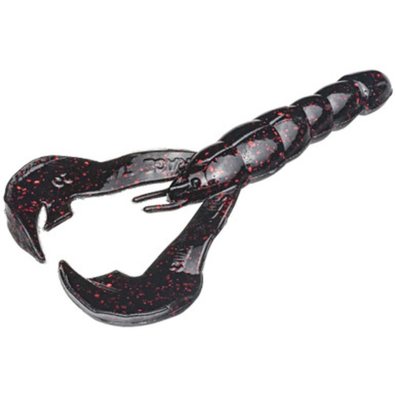Strike King RGCRW Rage Tail Craw – Black Neon
