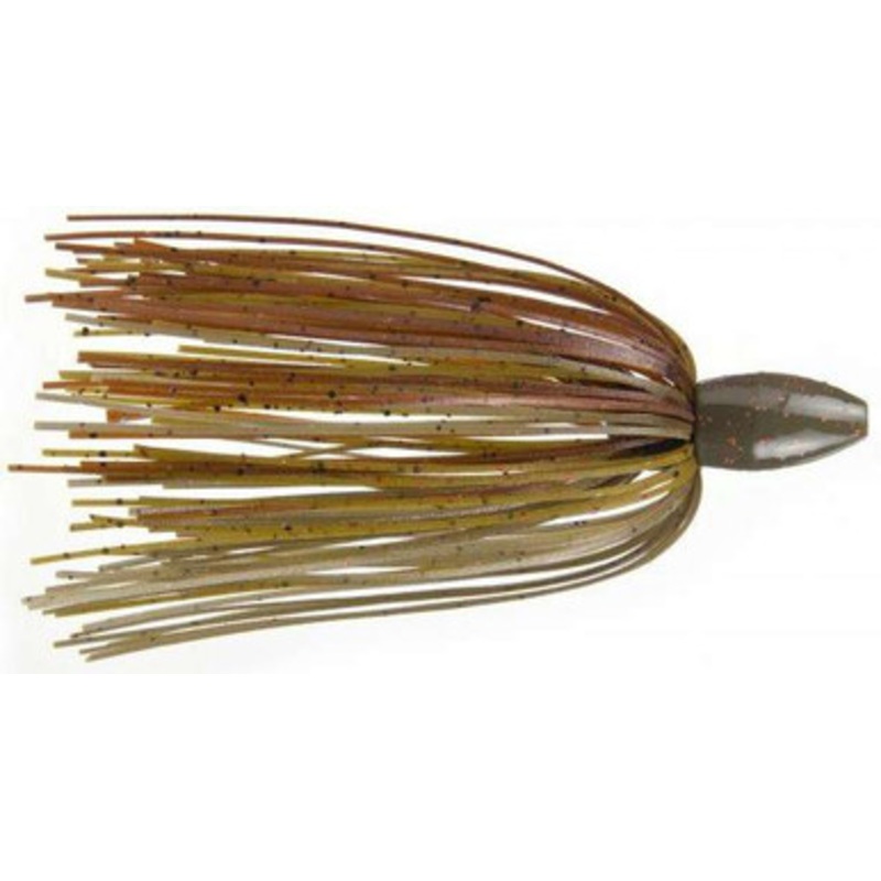 Strike King Tour Grade Slither Rig – 3/4oz – Green Pumpkin Craw