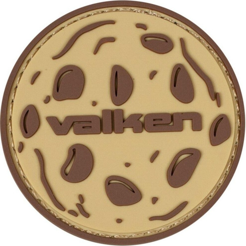 Valken Cookie 2 x 2 Morale Patch, Tan