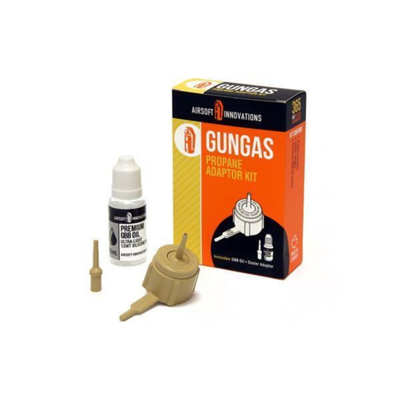 Airsoft Innovations Gungas Propane Adapter Kit
