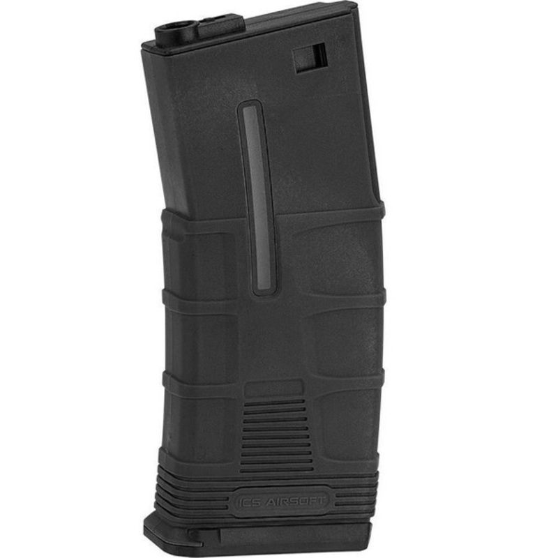 ICS T Tactical 120rd Mid-Cap Magazine, Black
