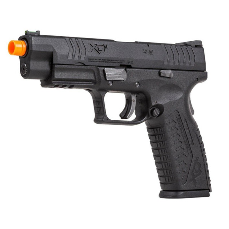 Springfield Armory XDM 4.5” Compact Gas Blowback Airsoft Pistol, Black