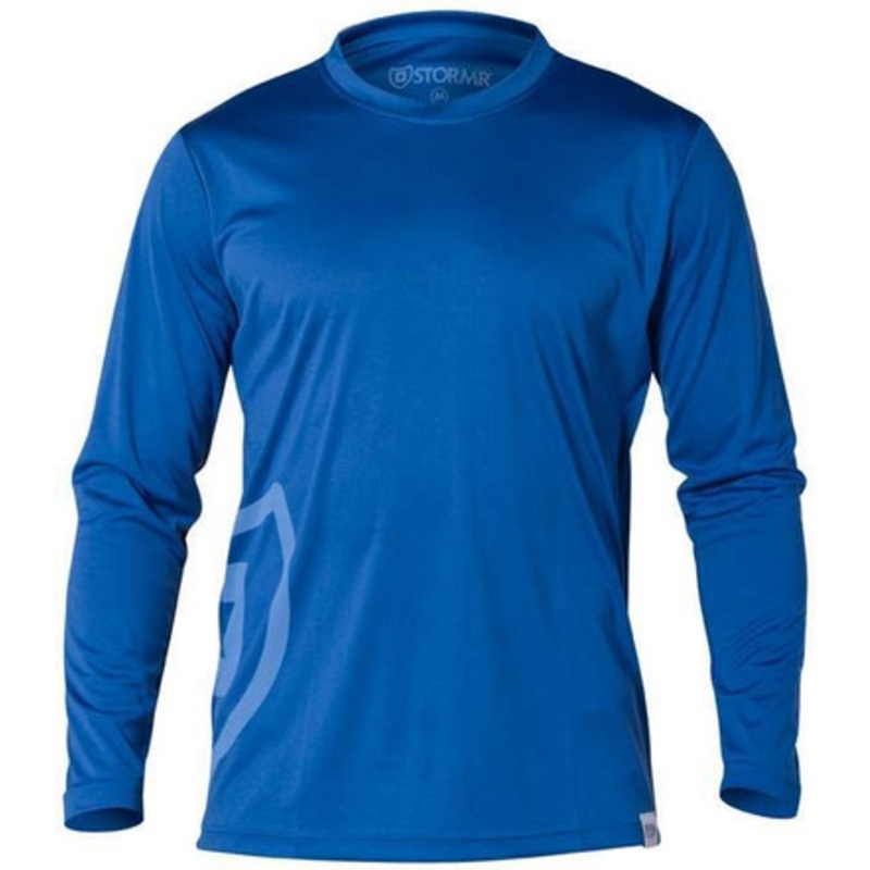 Stormr RW115M-44 Mens Long Sleeve UV Shield Shirt Blue – Medium
