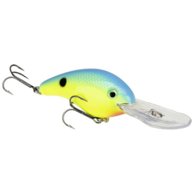 Strike King Pro Model 5XD Crankbait – Powder Blue Back Chartreuse