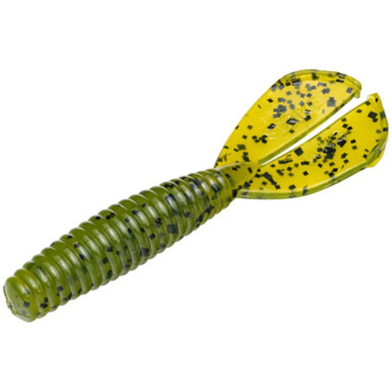 Strike King Rage Twin Tail Baby Menace Grub – Watermelon Seed