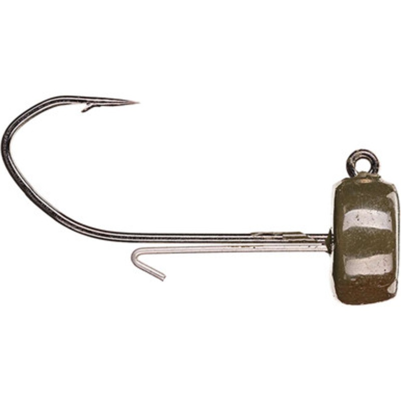 Strike King Tour Grade Ned Rig Head – 3/16oz – Green Pumpkin