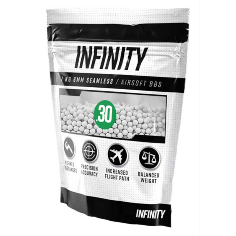 Valken Infinity 6mm Airsoft BBs, 0.30g, 3300 rounds