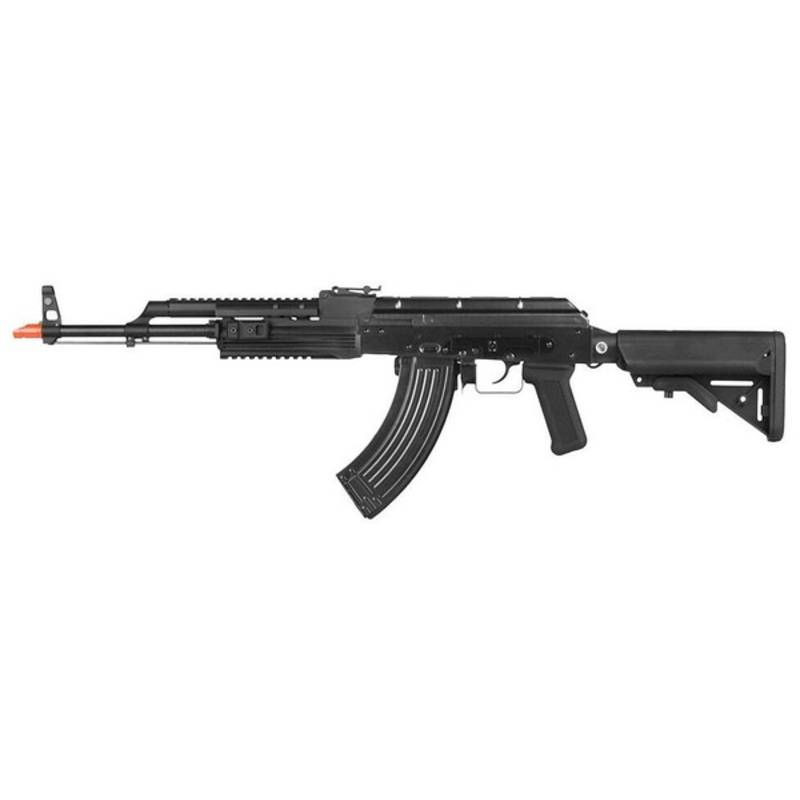 WE-Tech Full Metal AK47 Spec. Op Gas Blowback Airsoft Rifle, Black
