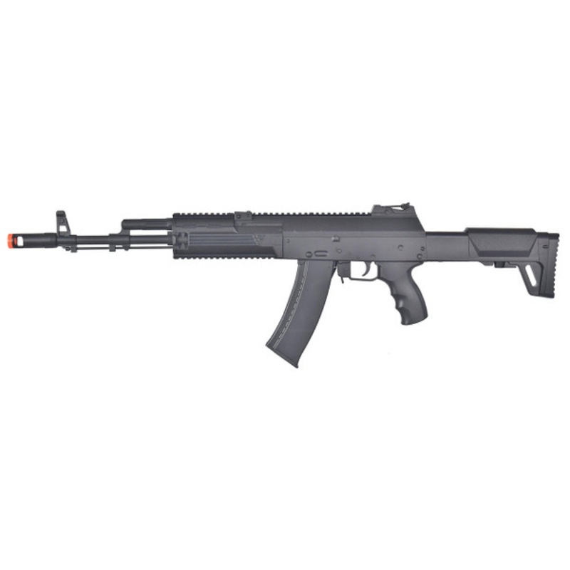 WellFire D12 Tactical AK-12  AEG Airsoft Rifle, Black