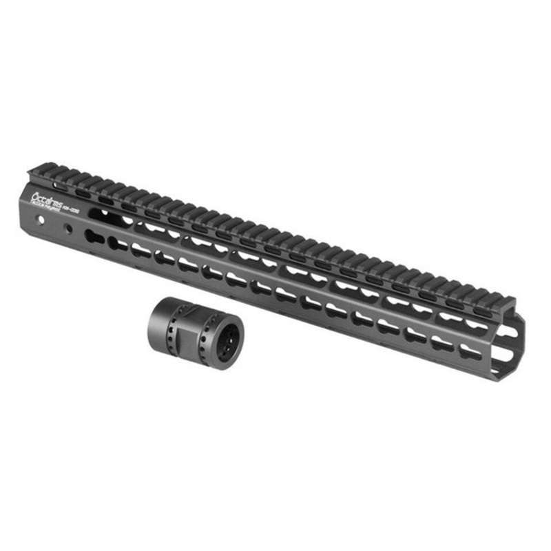 Ares Metal Keymod Handguard, 15 Inch, Black