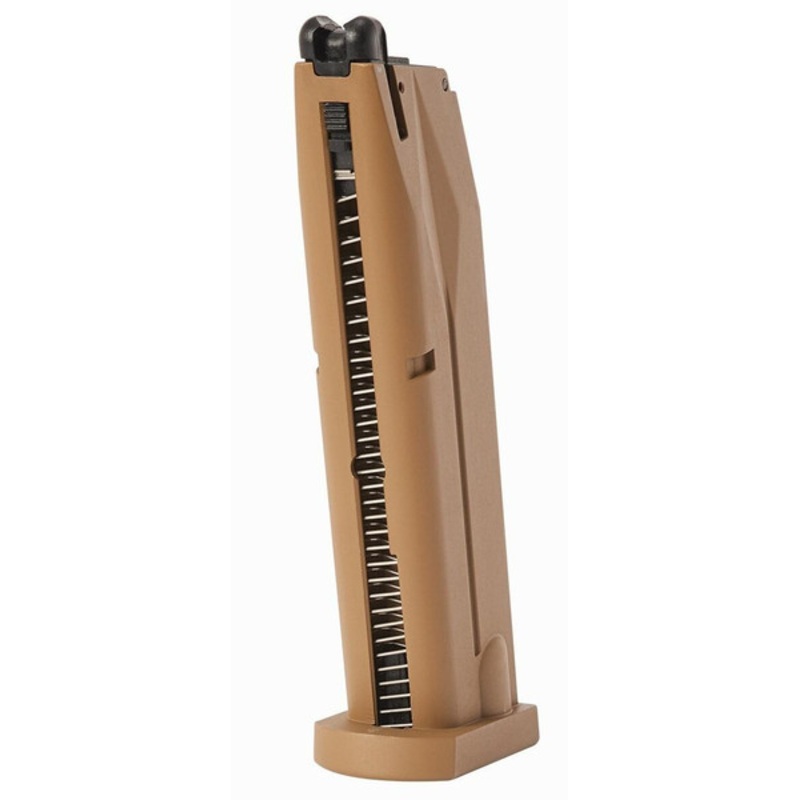 Beretta M9A3 15rd Co2 Airsoft Magazine, Tan