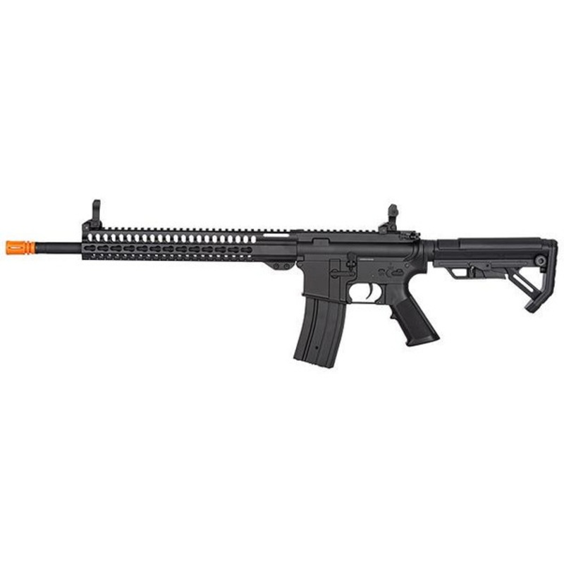 Golden Eagle F6645 KeyMod 16 M4 AEG Airsoft Rifle, Black