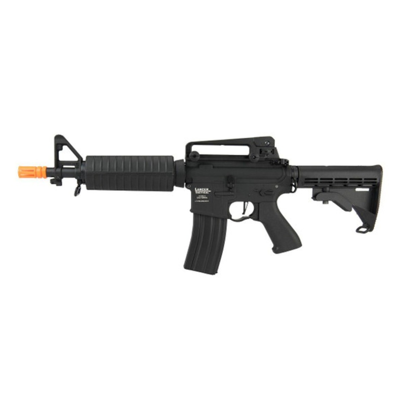 Lancer Tactical M933 Commando Proline Series High FPS AEG Airsoft Rifle, Black