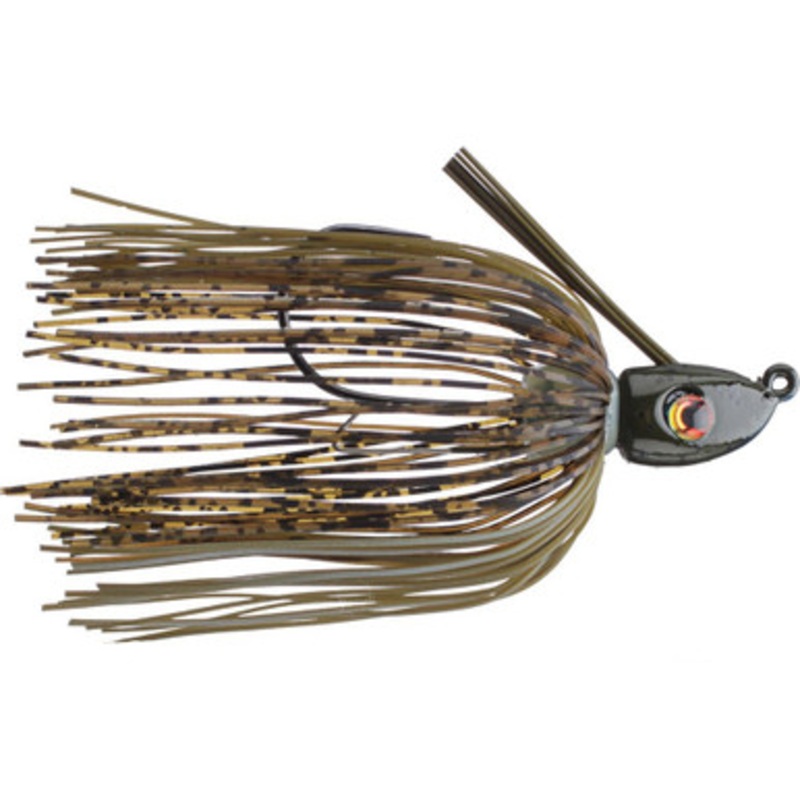 Strike King Hack attack Heavy Cover Swim Jig Blue Craw