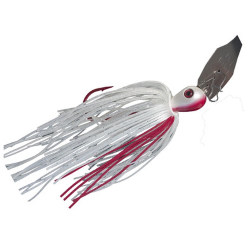 Strike King Pure Poison Bladed Swim Jig – Bleeding Bait White – 3/8oz