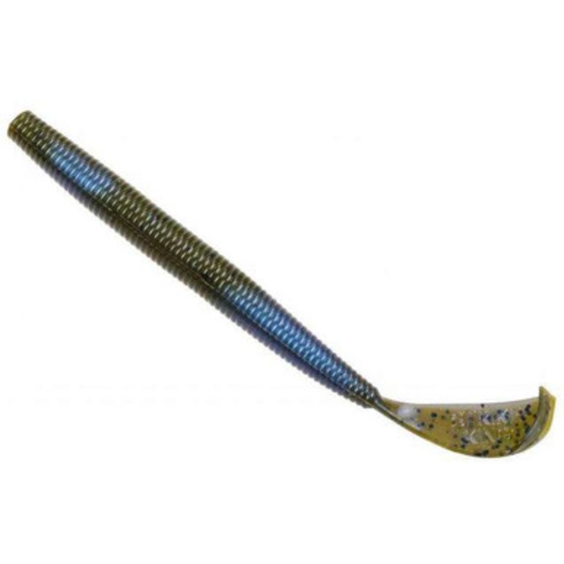Strike King Rage Cut-R Worm – 6” – Blue Craw