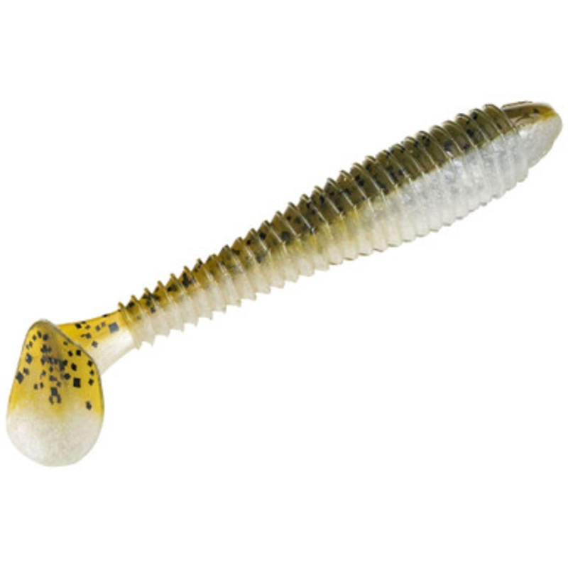 Strike King Rage Swimmer – 4-3/4in – Green Pumpkin Pearl