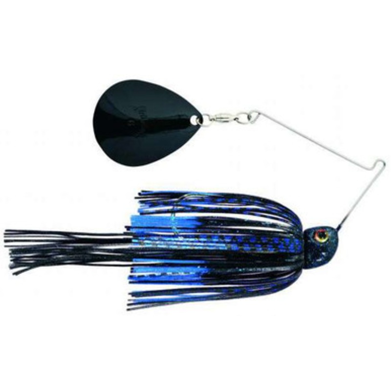 Strike King Tour Grade Night Spinnerbait – 1/2oz – Black Blue