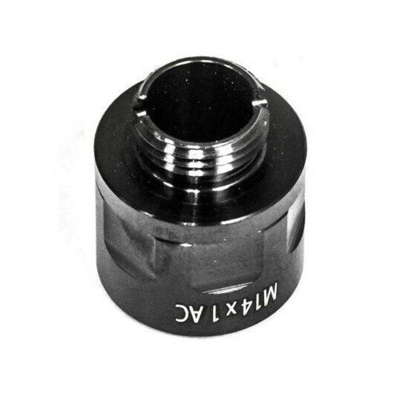 CowCow Hi-Capa A01 Stainless Steel Silencer Adapter, Black