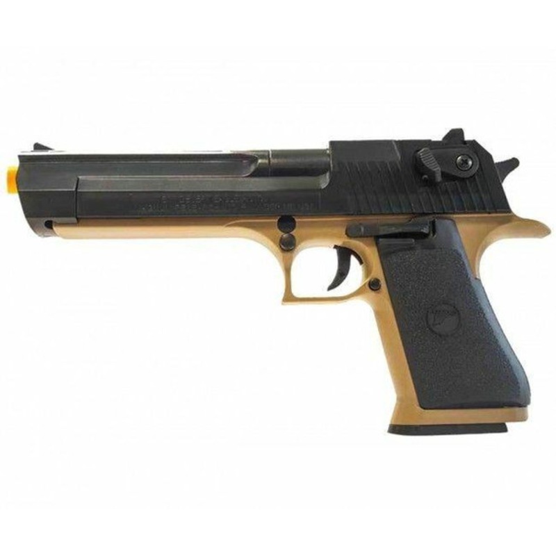 Desert Eagle Spring Pistol, Tan/Black