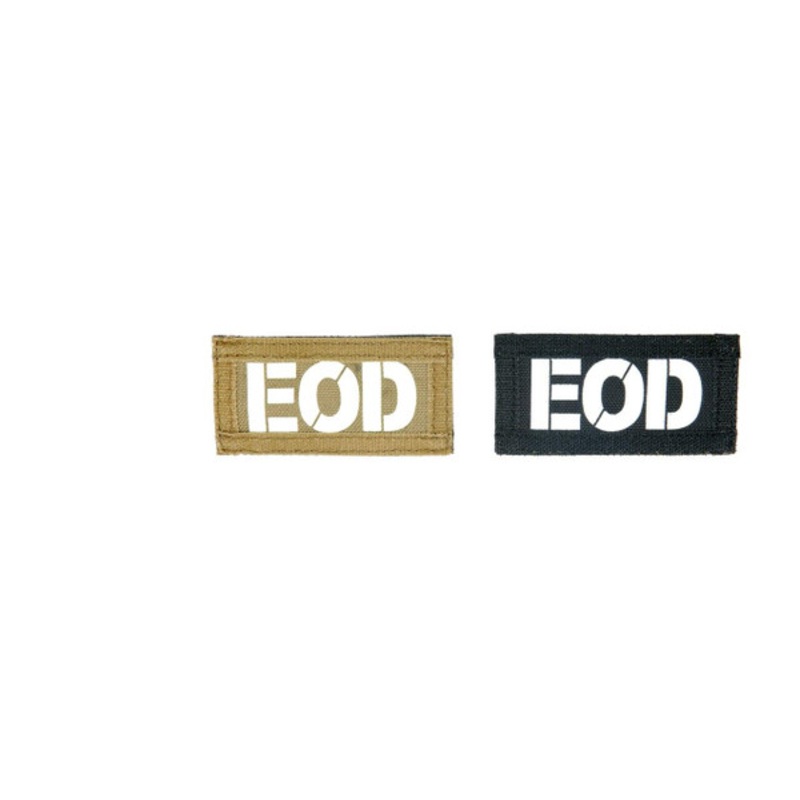 EOD Call Sign Patches, IR & Glow-In-The-Dark Set
