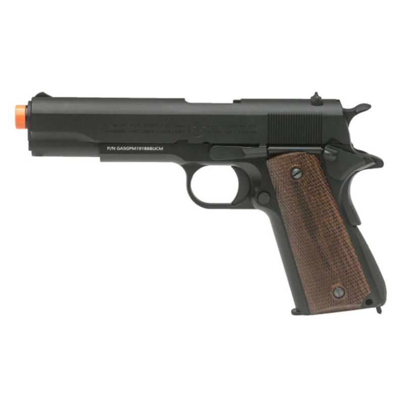 G&G GPM1911 Gas Blowback Airsoft Pistol, Black