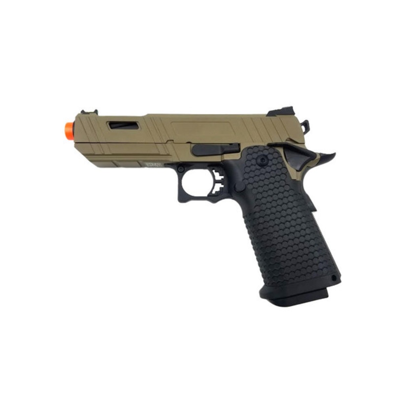 JAG Arms GMX-3.0 Series Gas Blowback Airsoft Pistol, Tan