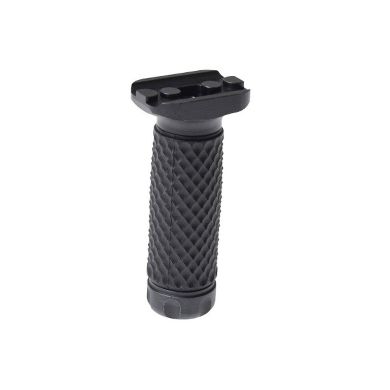 Raptors Airsoft Golf Ball Pattern Keymod Long Forward Grip, Black