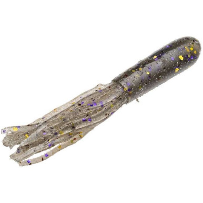 Strike King Coffee Fat Tube – 2-3/4in – Smoke Gold Purple Flake