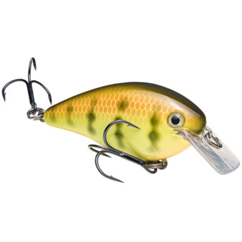 Strike King HCKVDS1.5 Pro-Model KVD Square Bill Crankbait 650 Chartreuse Perch