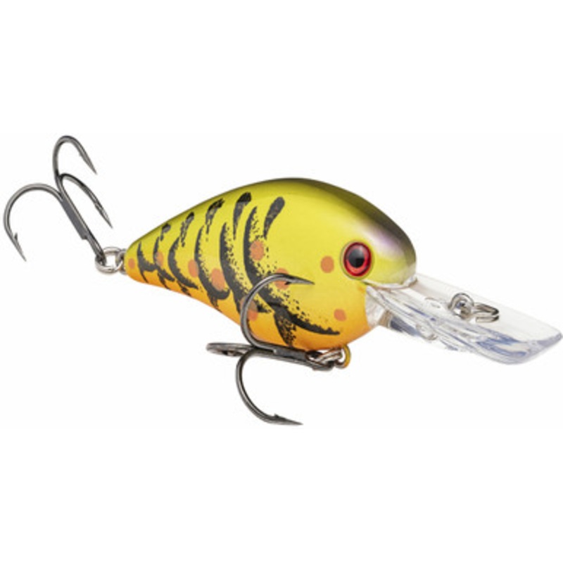 Strike King KVD 1.5 Deep Diver Squarebill Crankbait – Green Pumpkin Craw