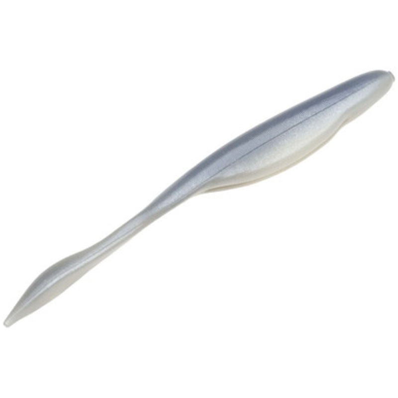 Strike King KVD Magnum Caffeine Shad Lure Pearl Blue Glimmer Back