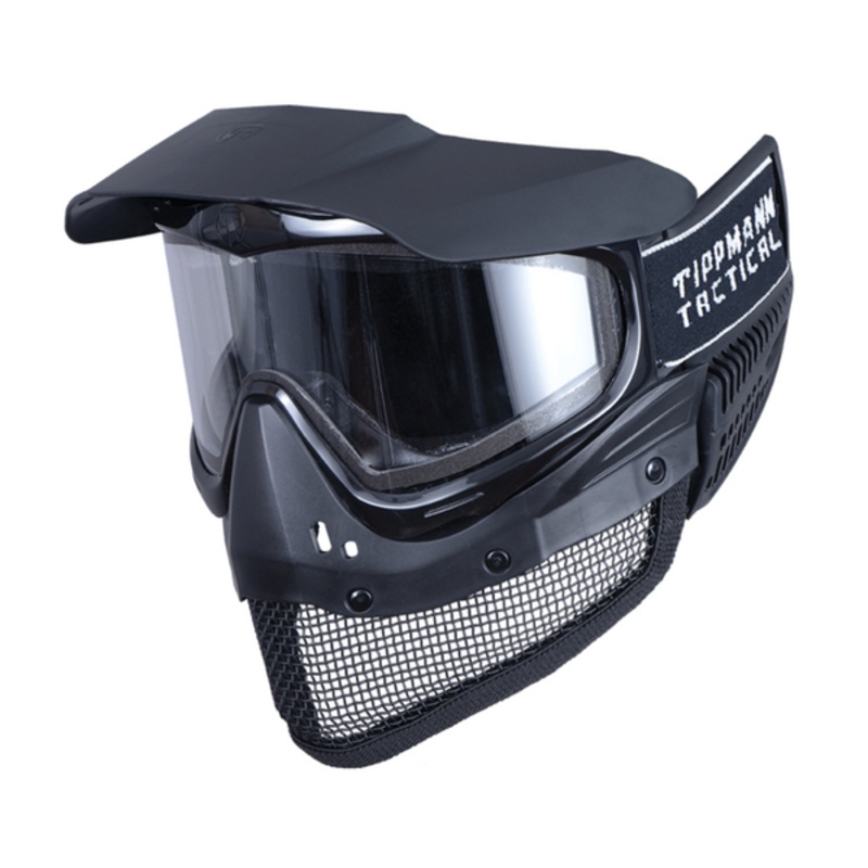 Tippmann Tactical Goggles & Integrated Mesh Mask Full Face Protection System