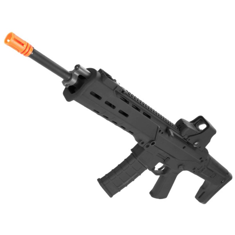 A&K Adaptive Combat AEG Airsoft Rifle, Black/Carbine