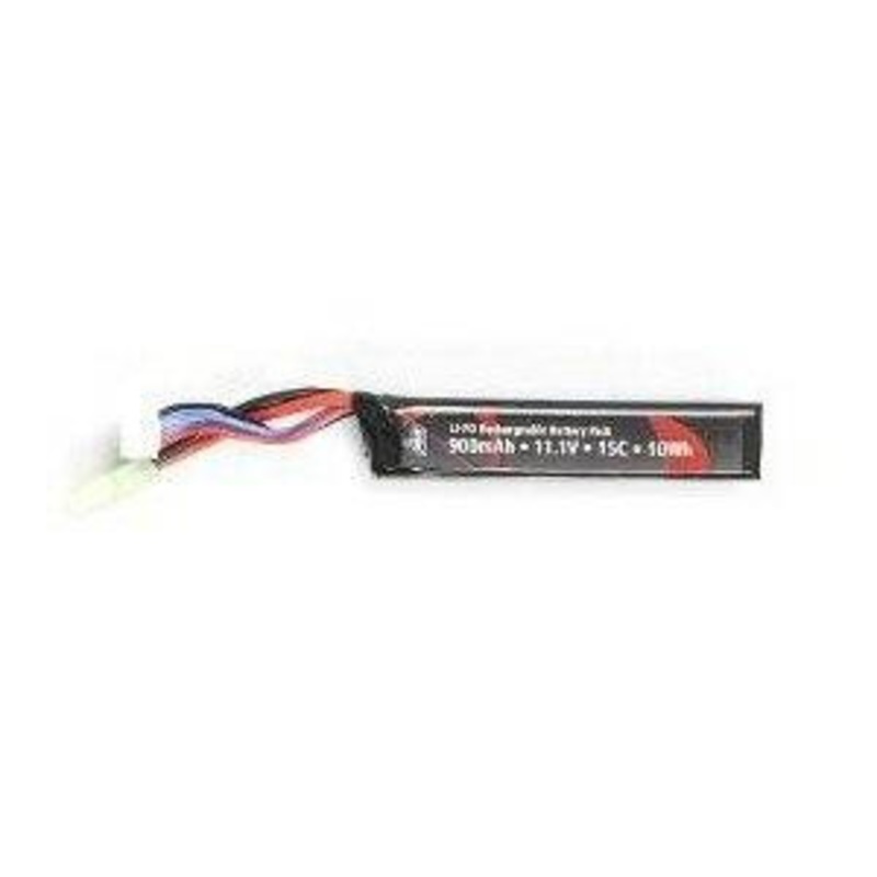 ASG Stock Tube Battery 11.1v 900mAh 15C LiPO