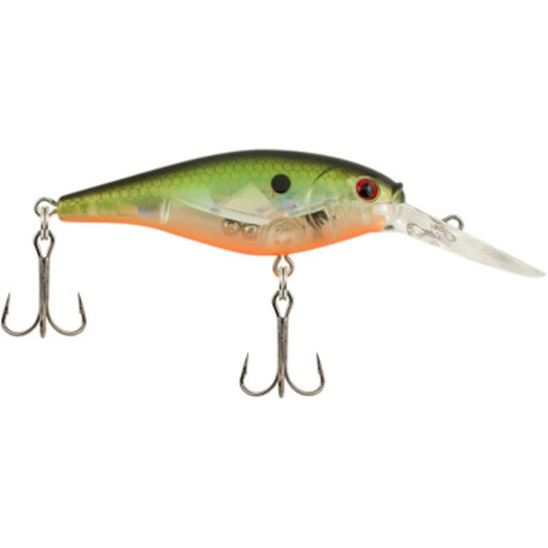 Berkley Flicker Shad – 3-1/2in – Flashy Green Crush