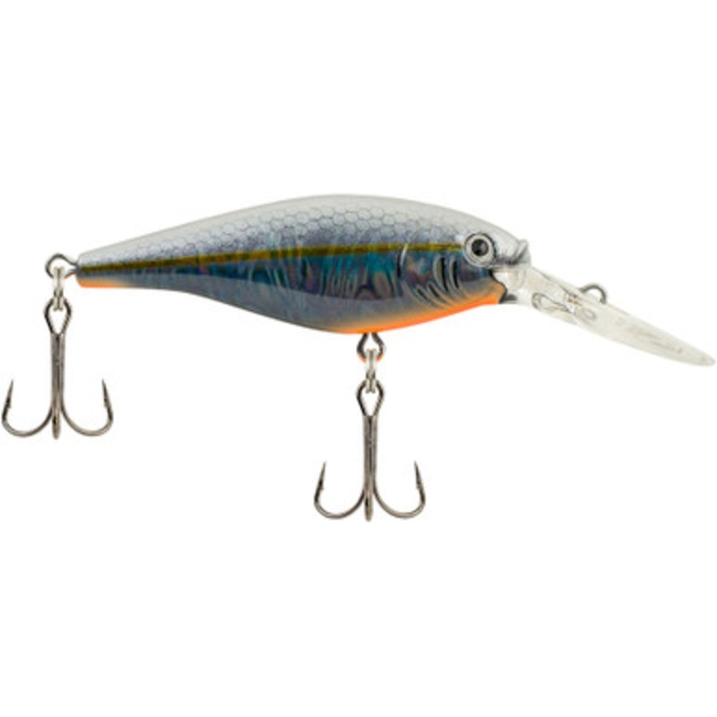 Berkley Flicker Shad – 3-1/2in – Slick Black Pearl