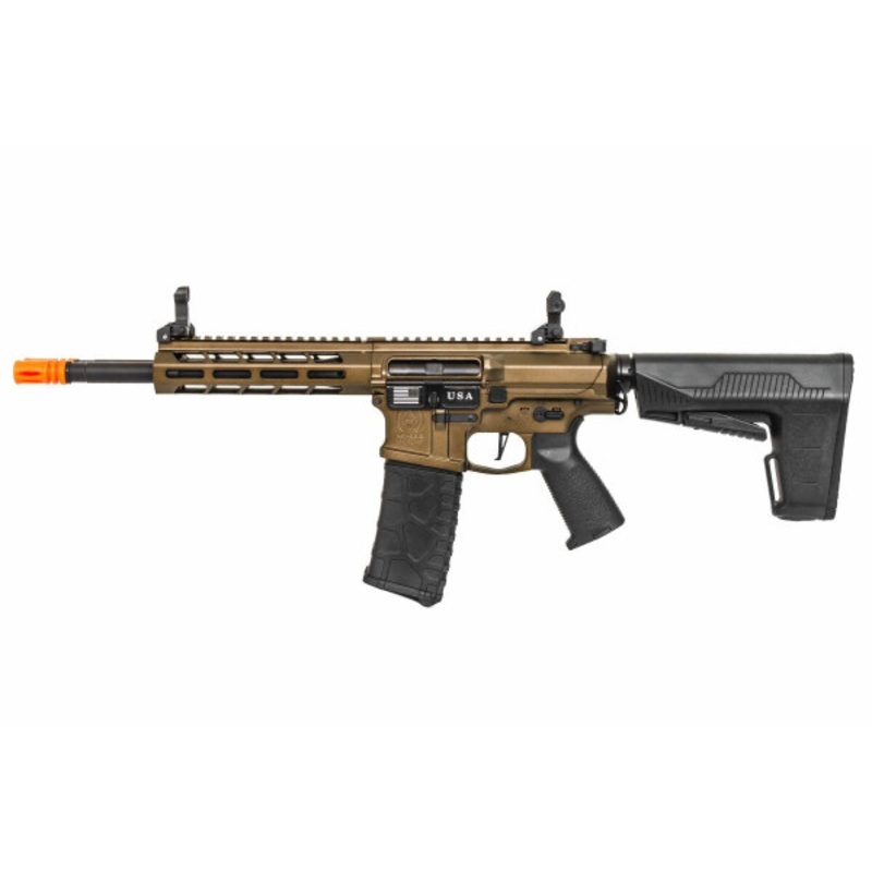 Classic Army DT4 Double-Barrel M4 Airsoft Rifle, Bronze FDE